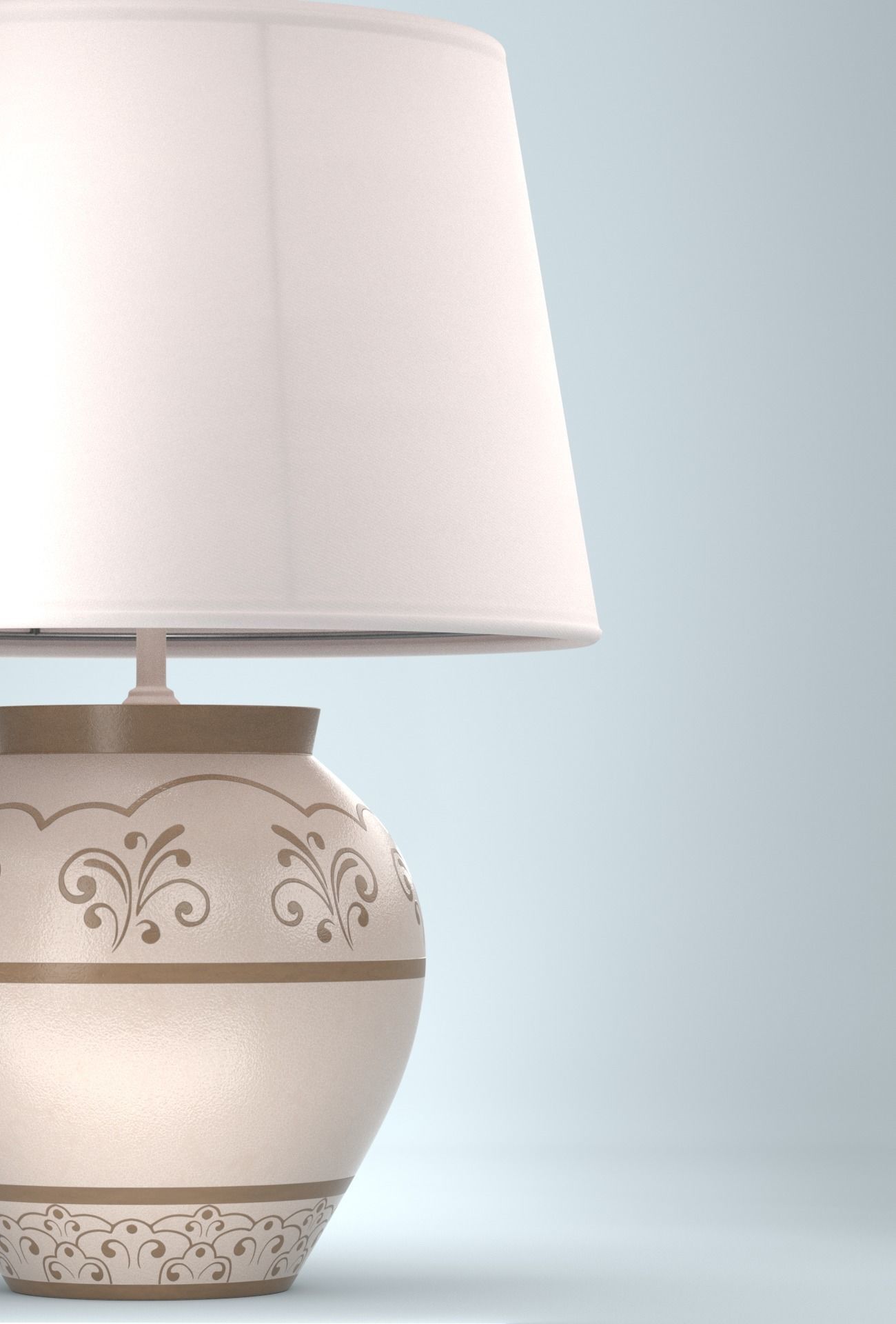 Table Lamp 3D model_4
