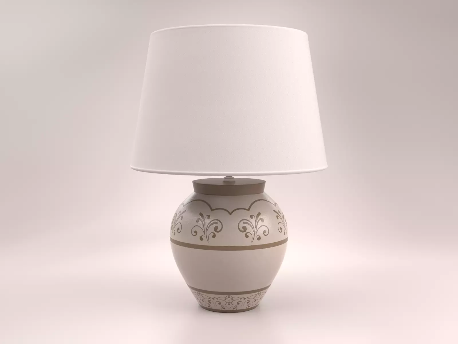 Table Lamp 3D model_0