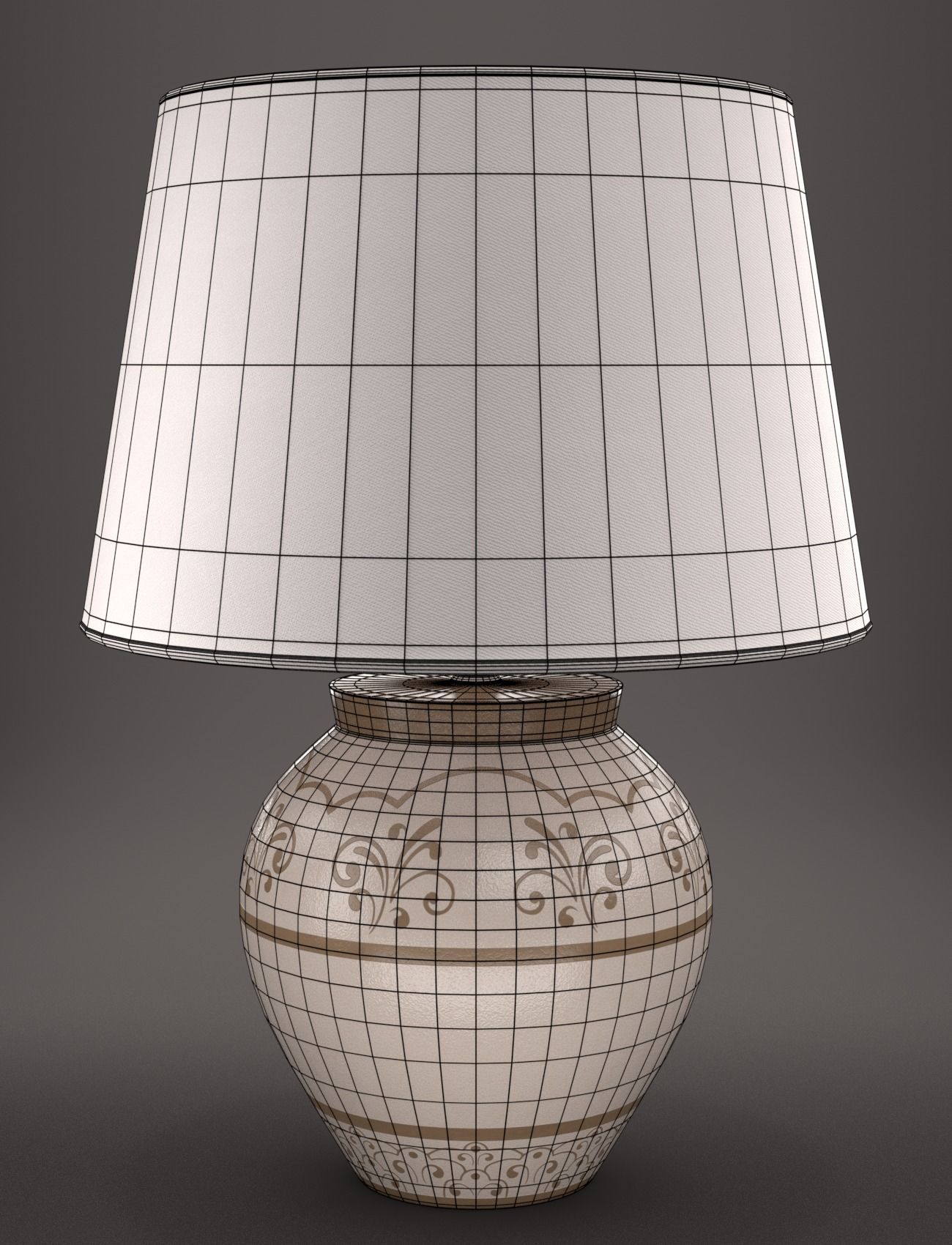 Table Lamp 3D model_6