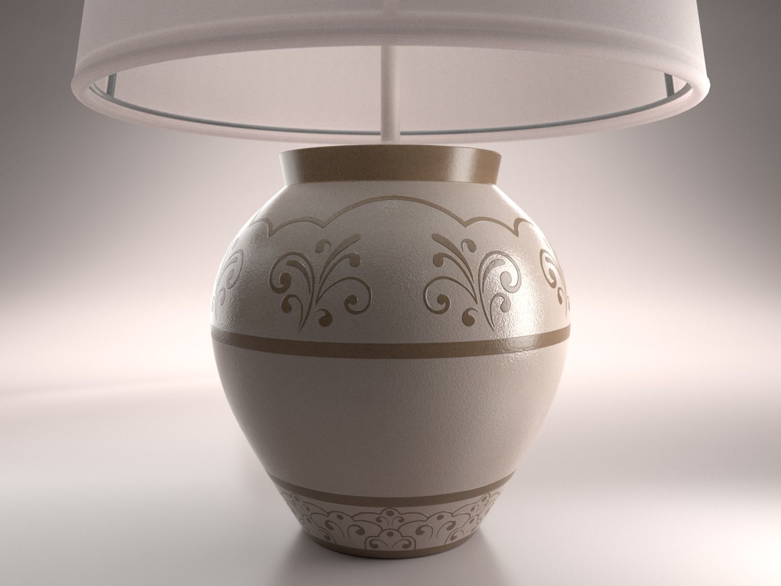 Table Lamp 3D model_1