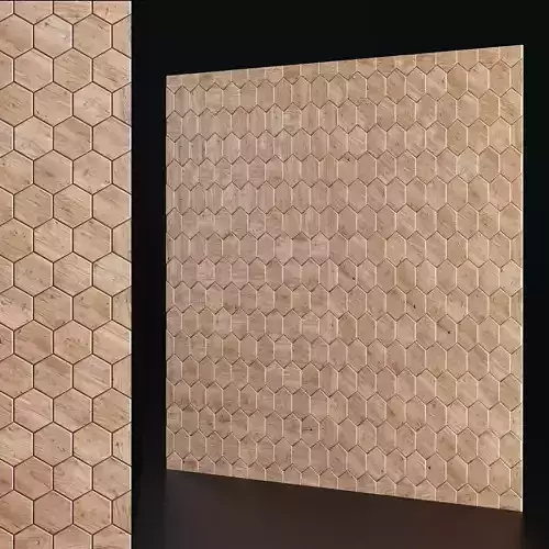 Wood decorative panel