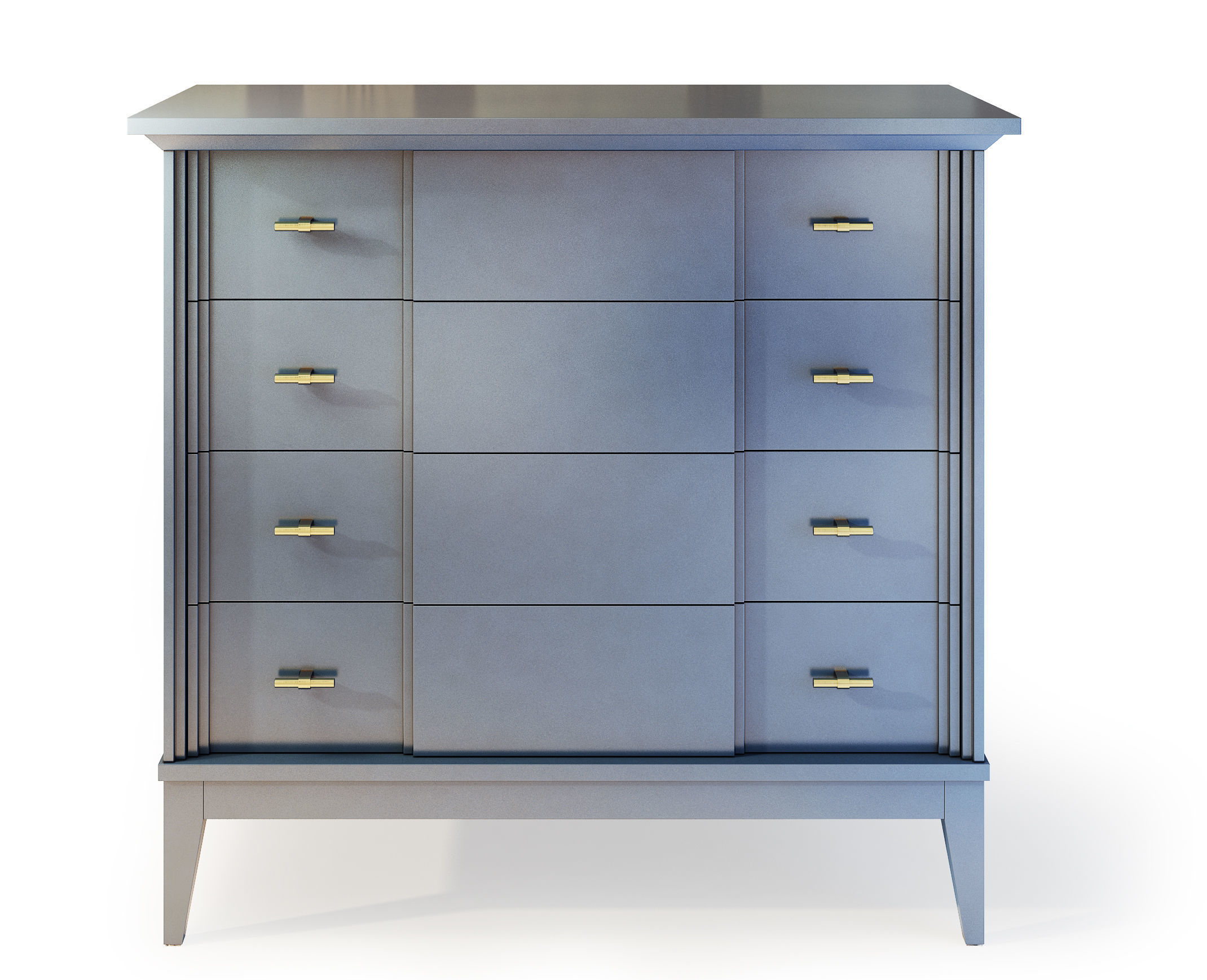 Manhattan Dresser nightstand by Wonderwood 3D model_5