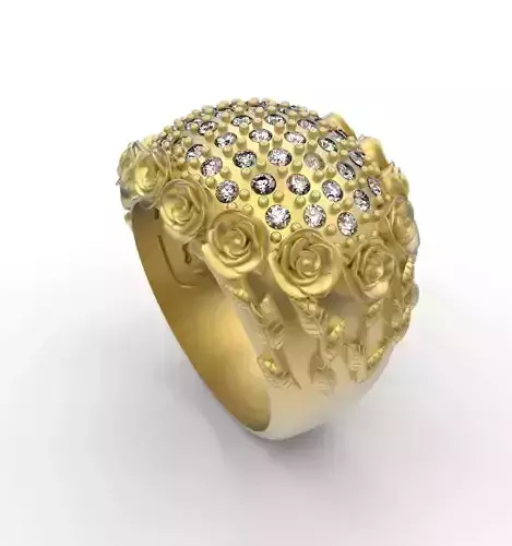 Flowers ring