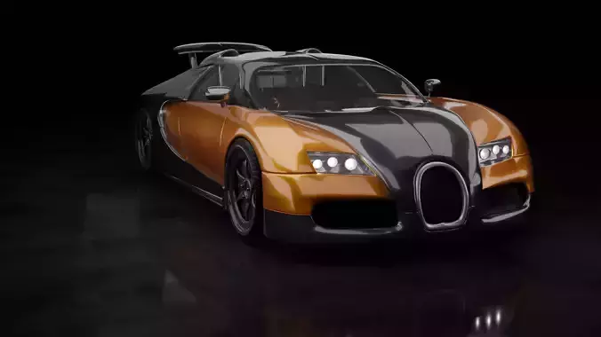 Bugatti Veyron 3D model