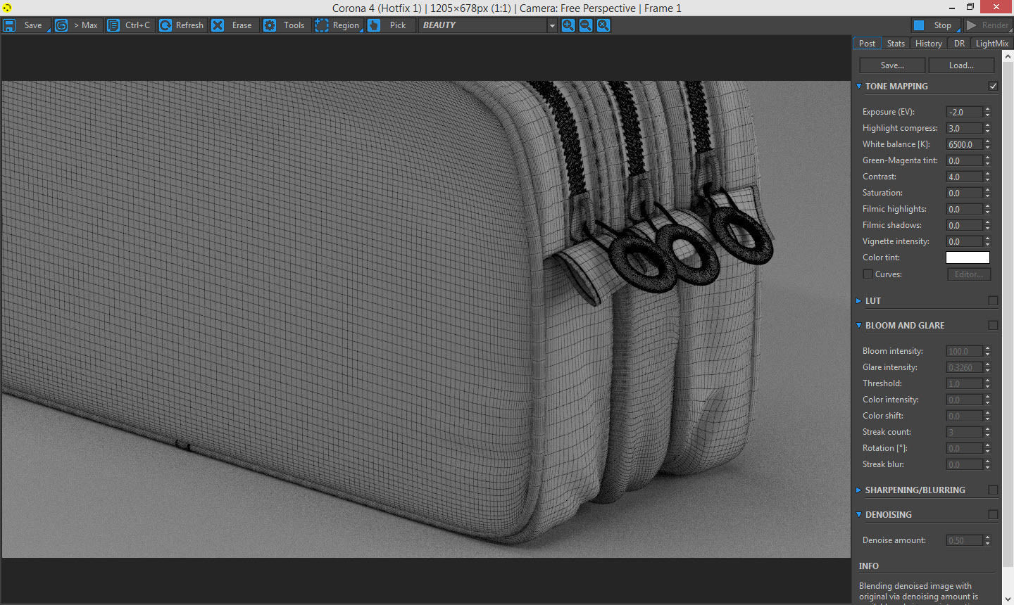 Stationery Mug With PencilCase 3D model_15