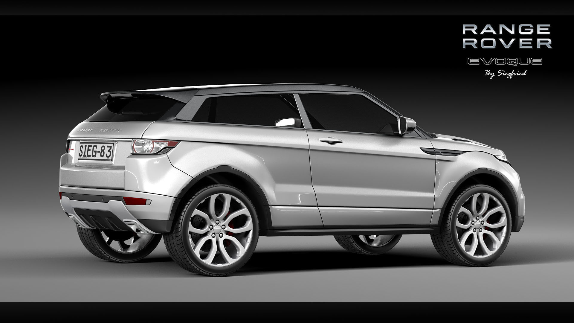 Range Rover Evoque 3D model_1