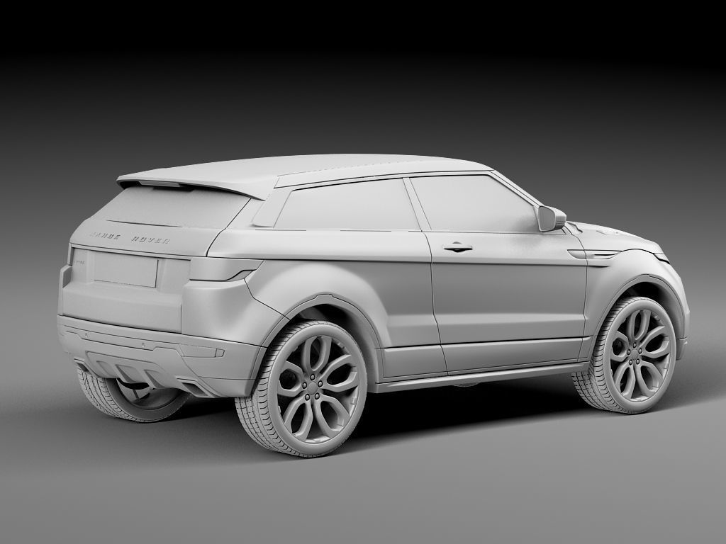 Range Rover Evoque 3D model_4
