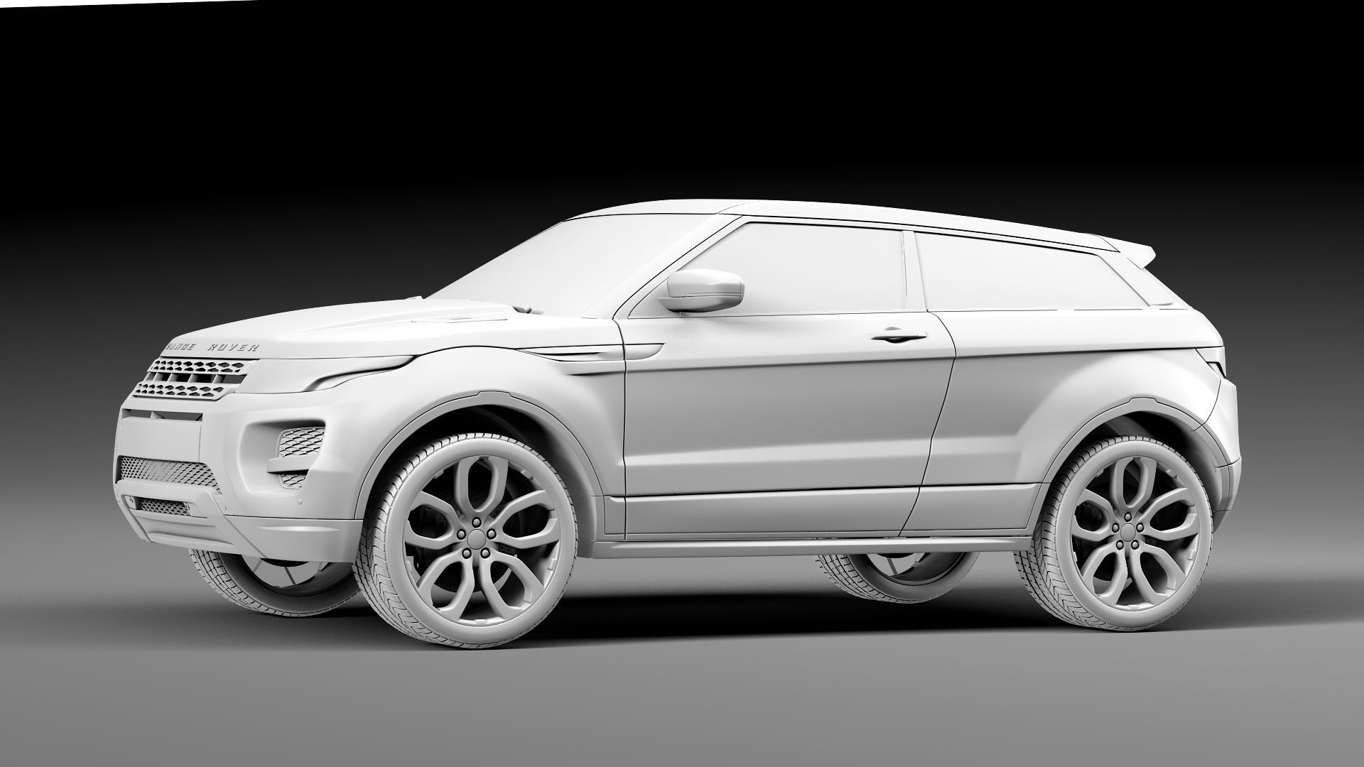 Range Rover Evoque 3D model_2