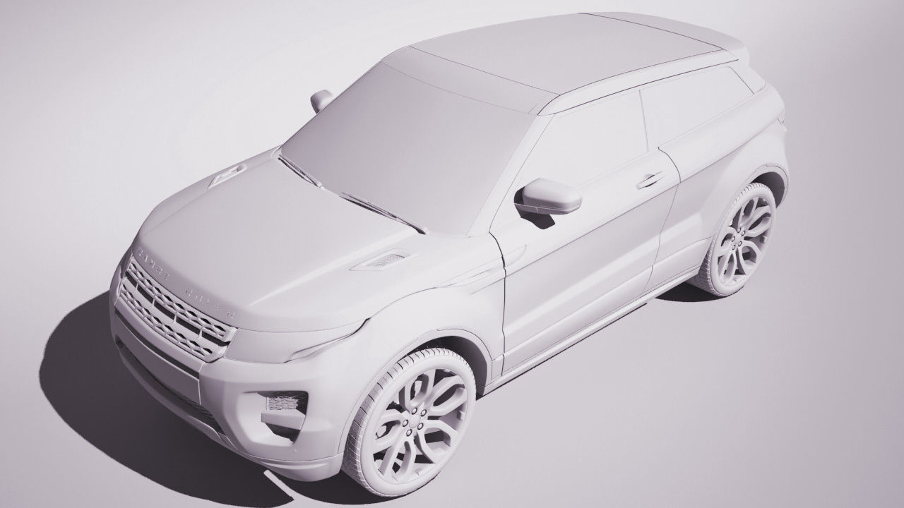 Range Rover Evoque 3D model_9