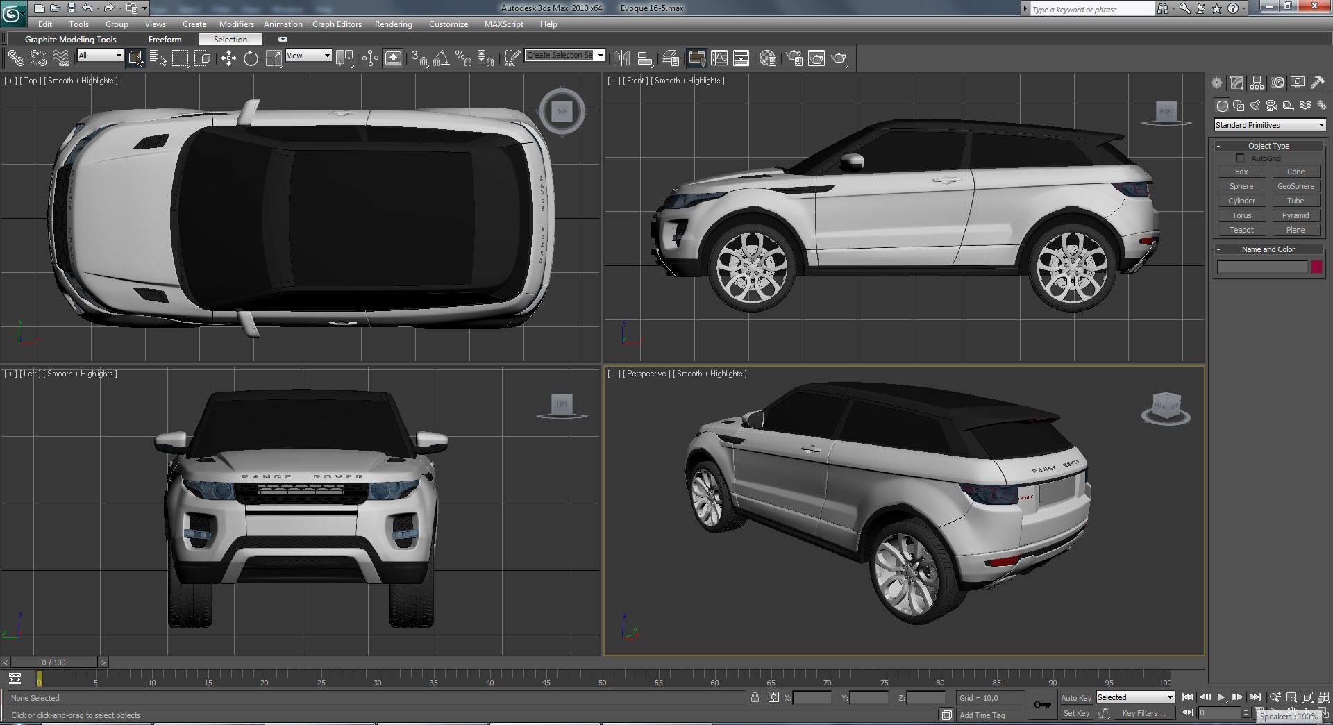 Range Rover Evoque 3D model_6