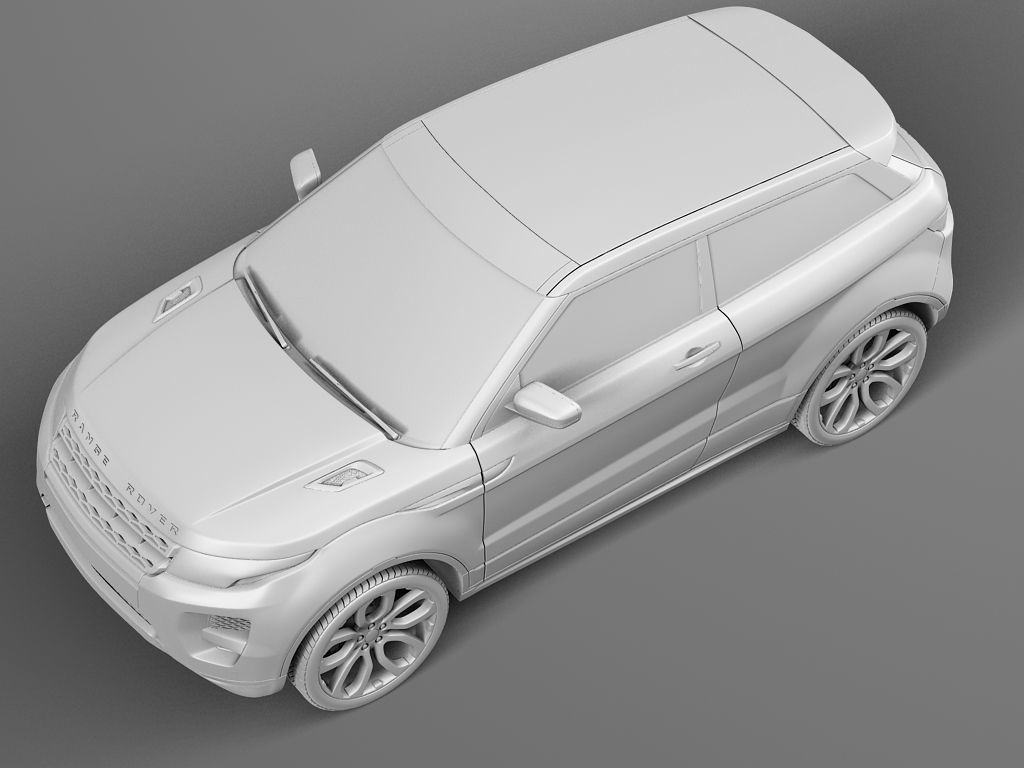Range Rover Evoque 3D model_5