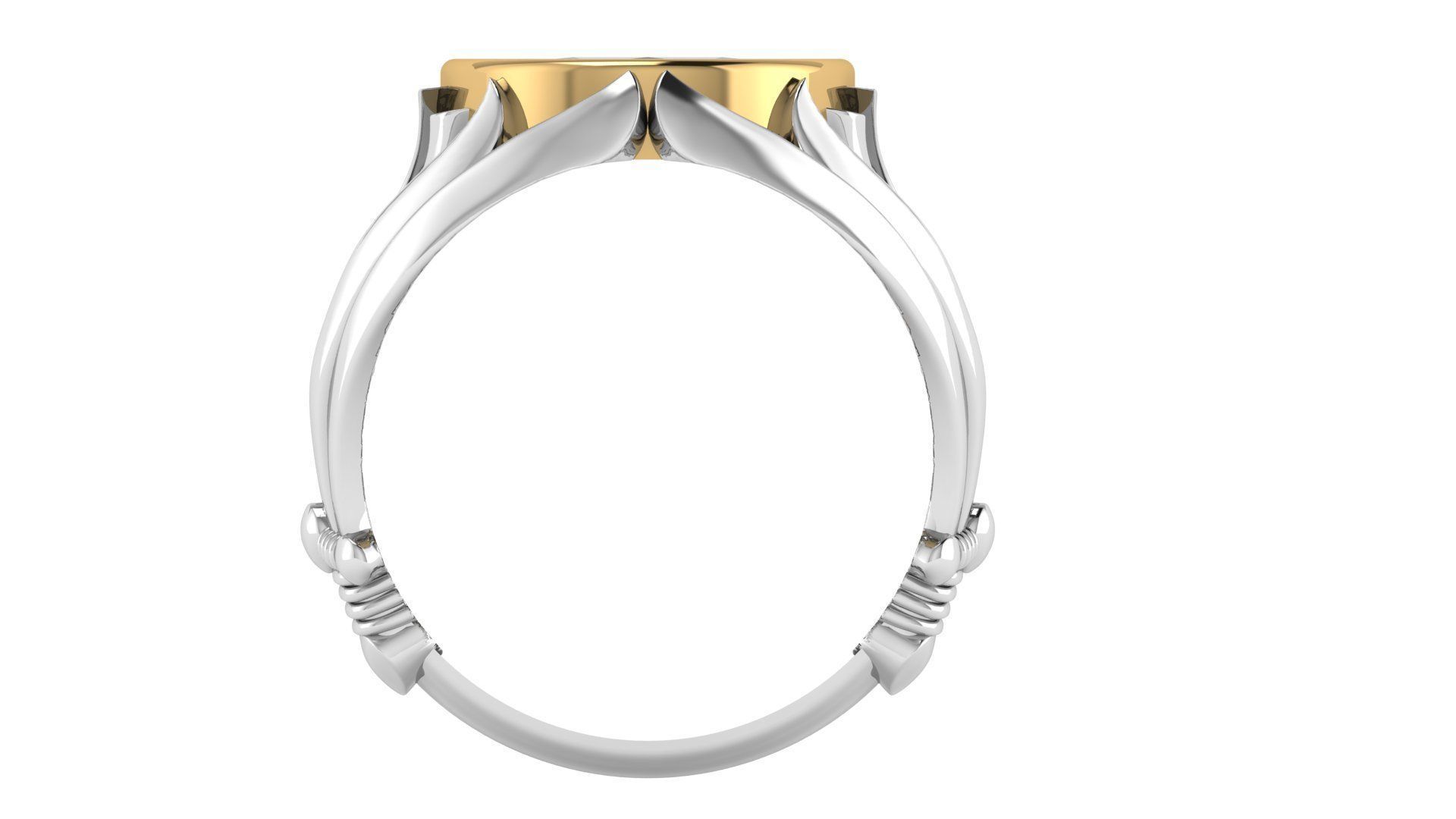 Sword Oval RIng  3D print model_5