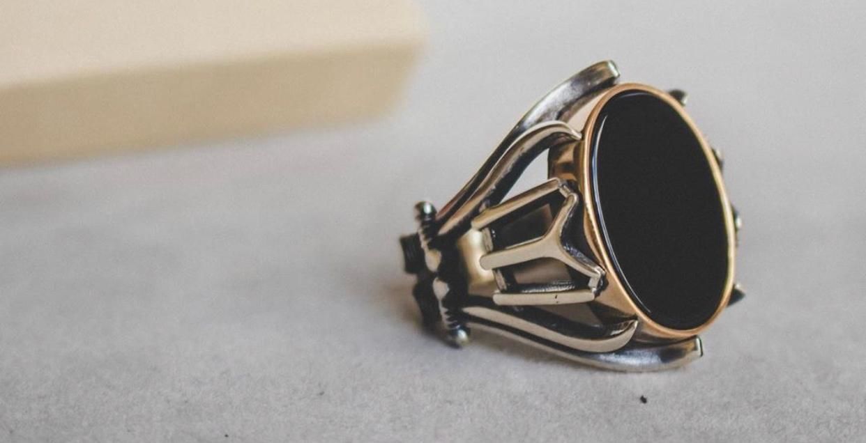 Sword Oval RIng  3D print model_7