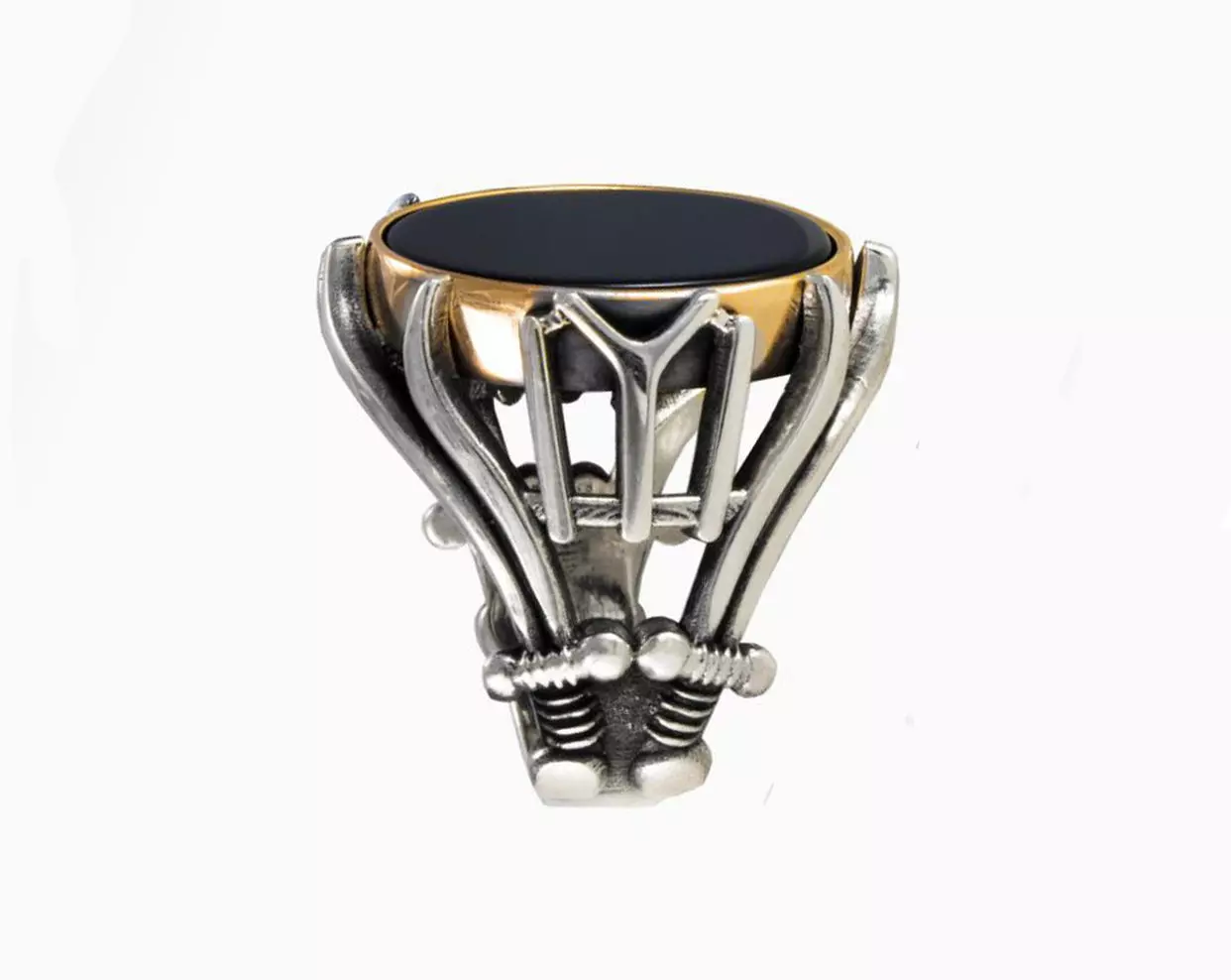 Sword Oval RIng  3D print model_0