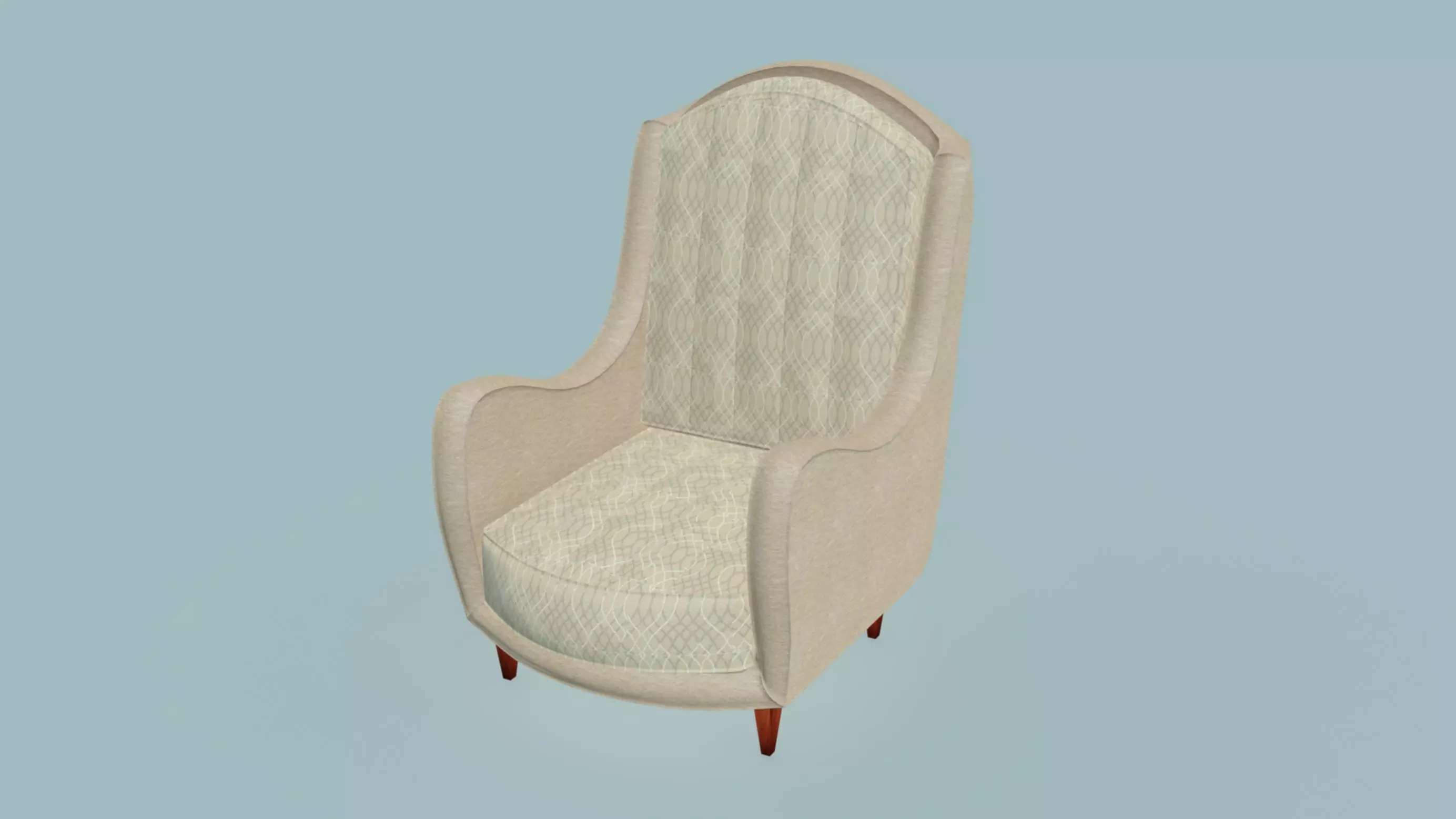 October Armchair 3D model