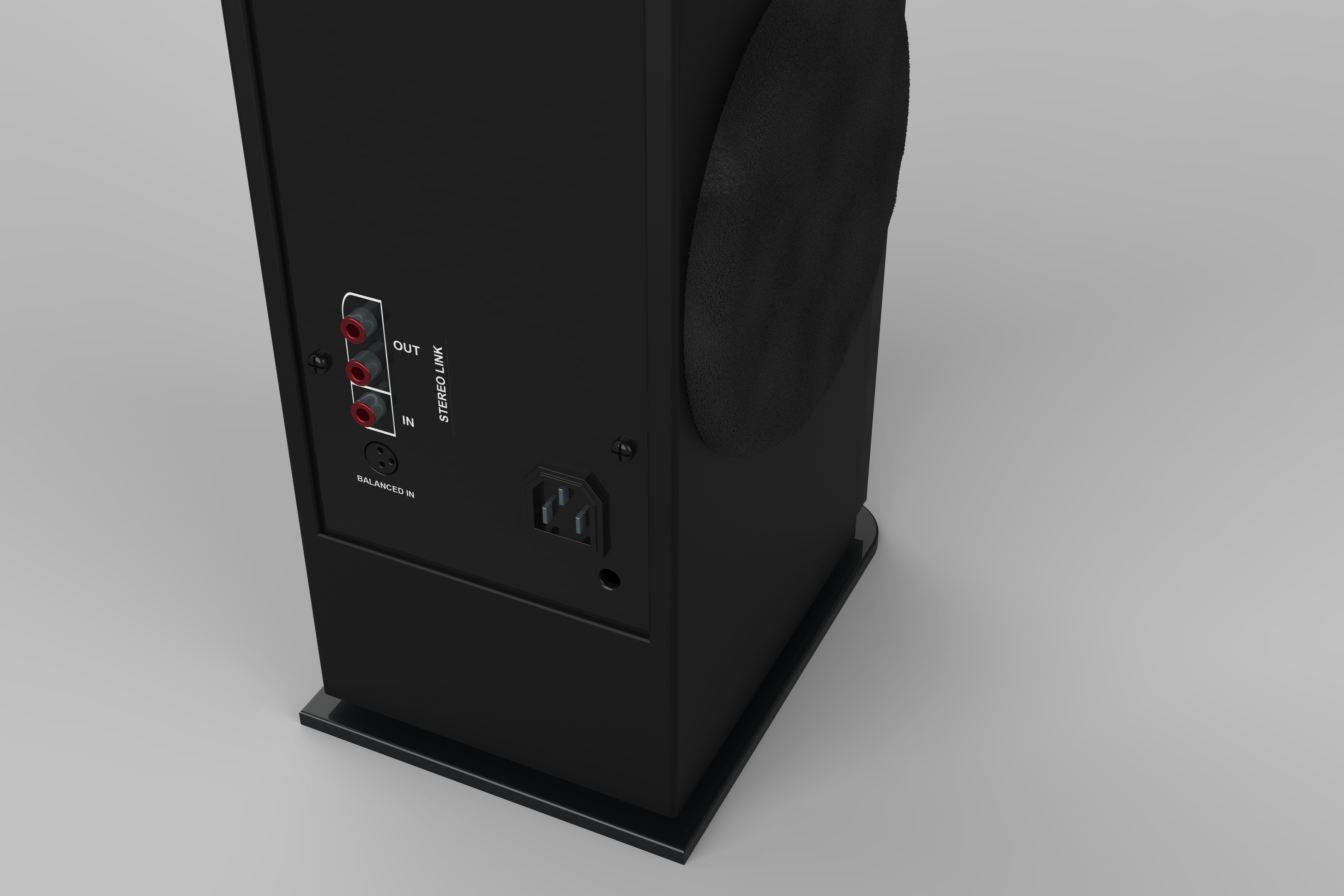 Bose Home Theatre Speaker Black 3D model_5