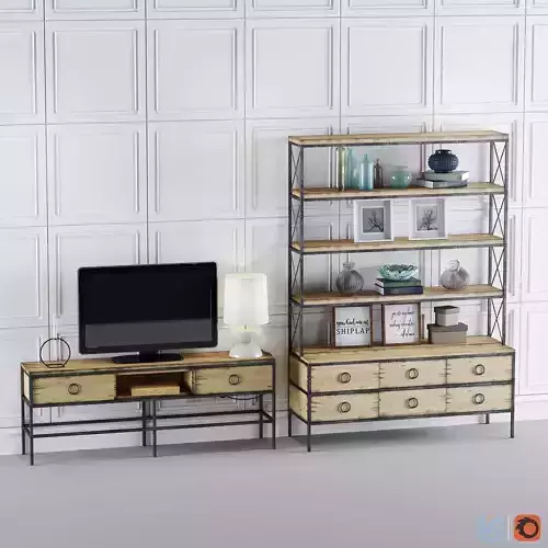 Tv Unit Set - 1