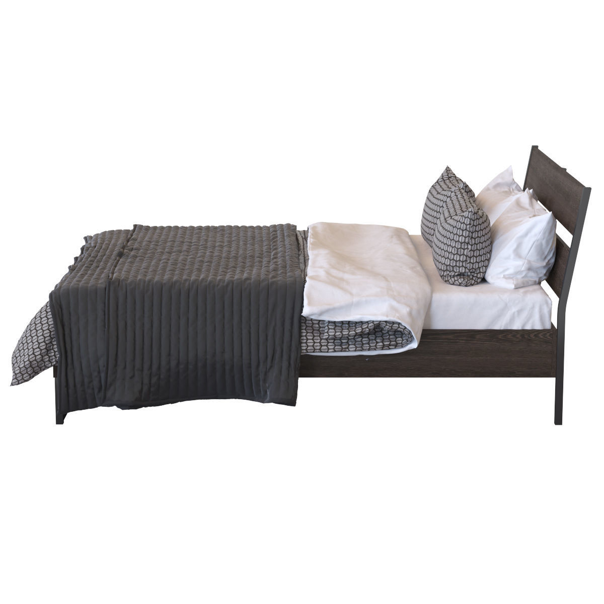Trysil Bed 3D model_6