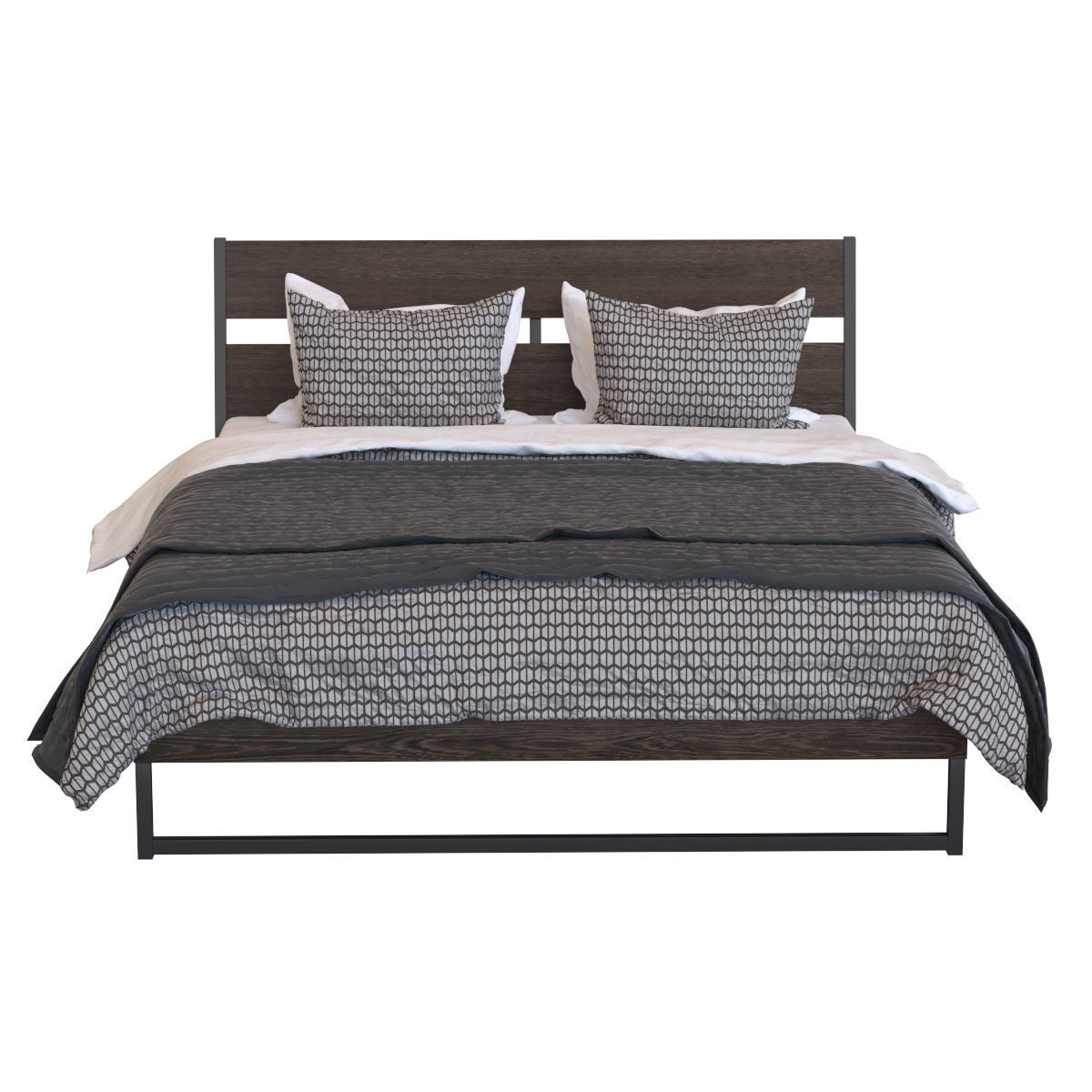Trysil Bed 3D model_8