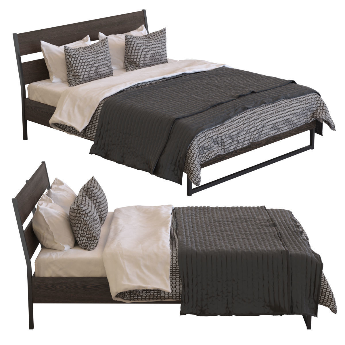 Trysil Bed 3D model_1