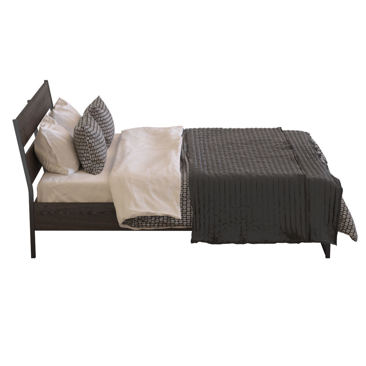 Trysil Bed 3D model_4