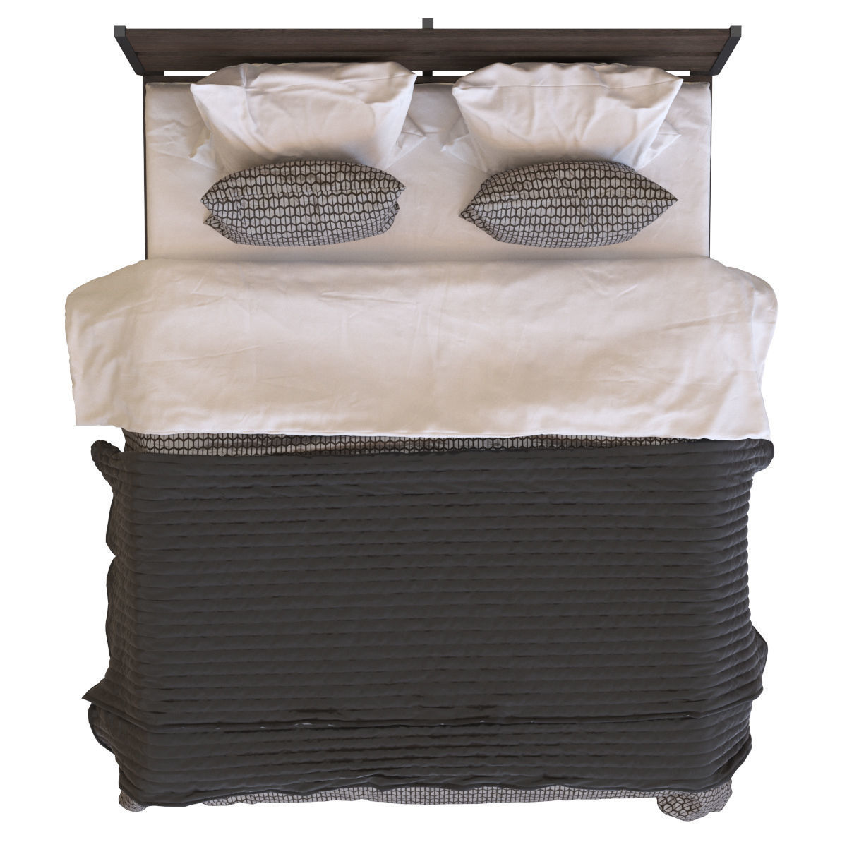 Trysil Bed 3D model_9