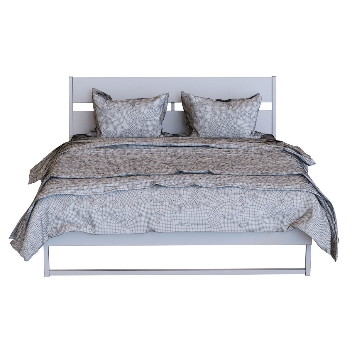 Trysil Bed 3D model_12