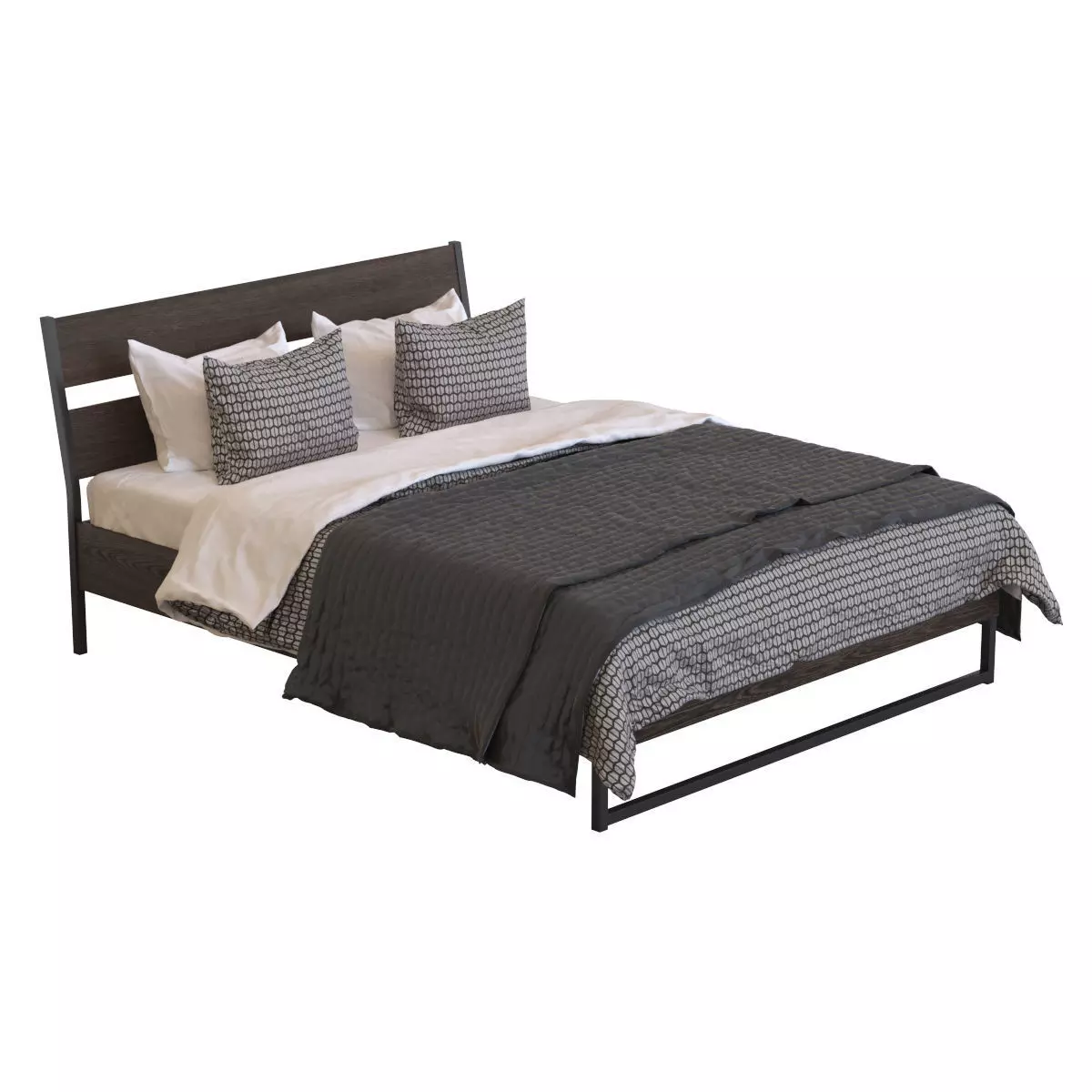 Trysil Bed 3D model_0
