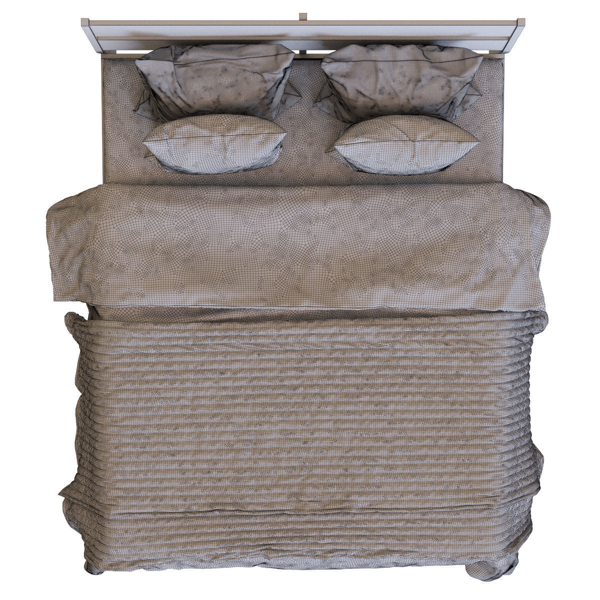 Trysil Bed 3D model_17