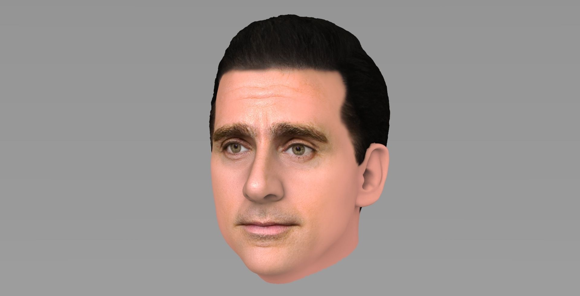 Steve Carell 3D model_1