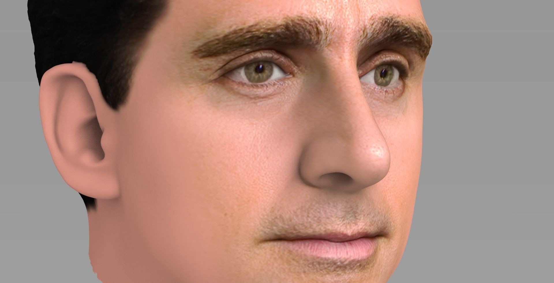 Steve Carell 3D model_11