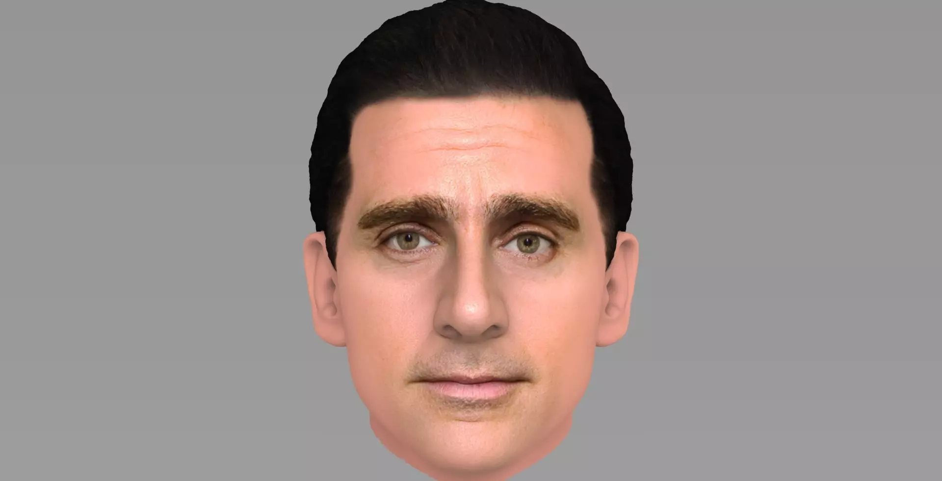 Steve Carell 3D model_0