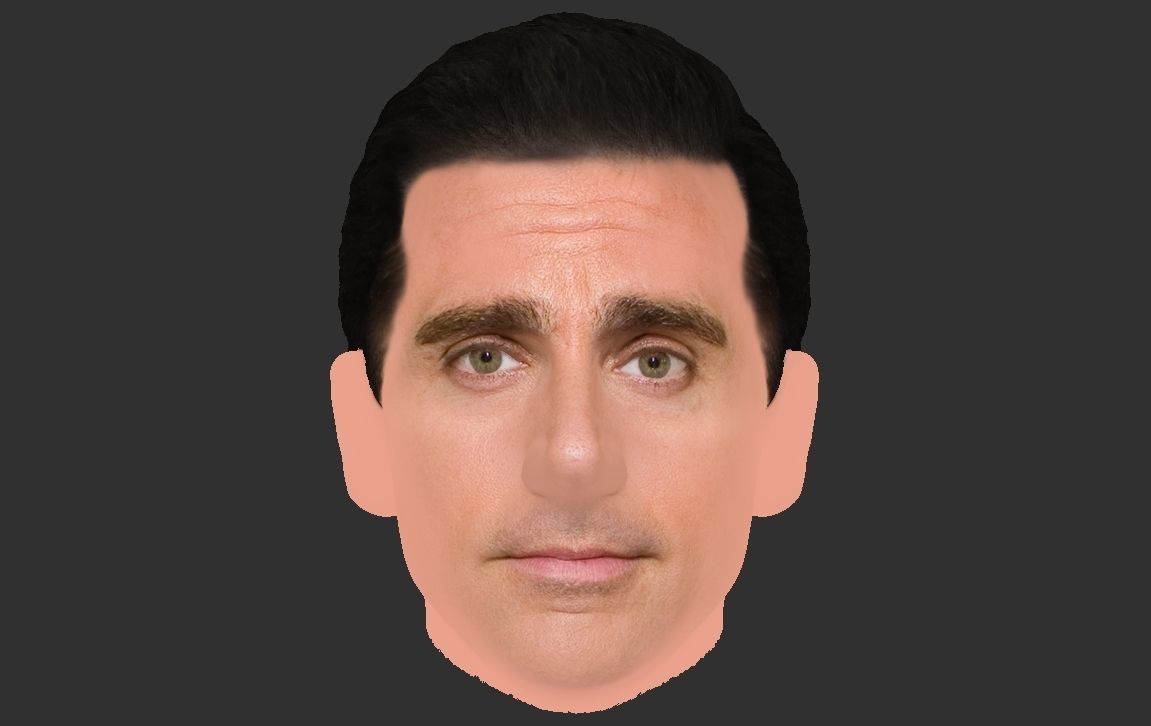 Steve Carell 3D model_17