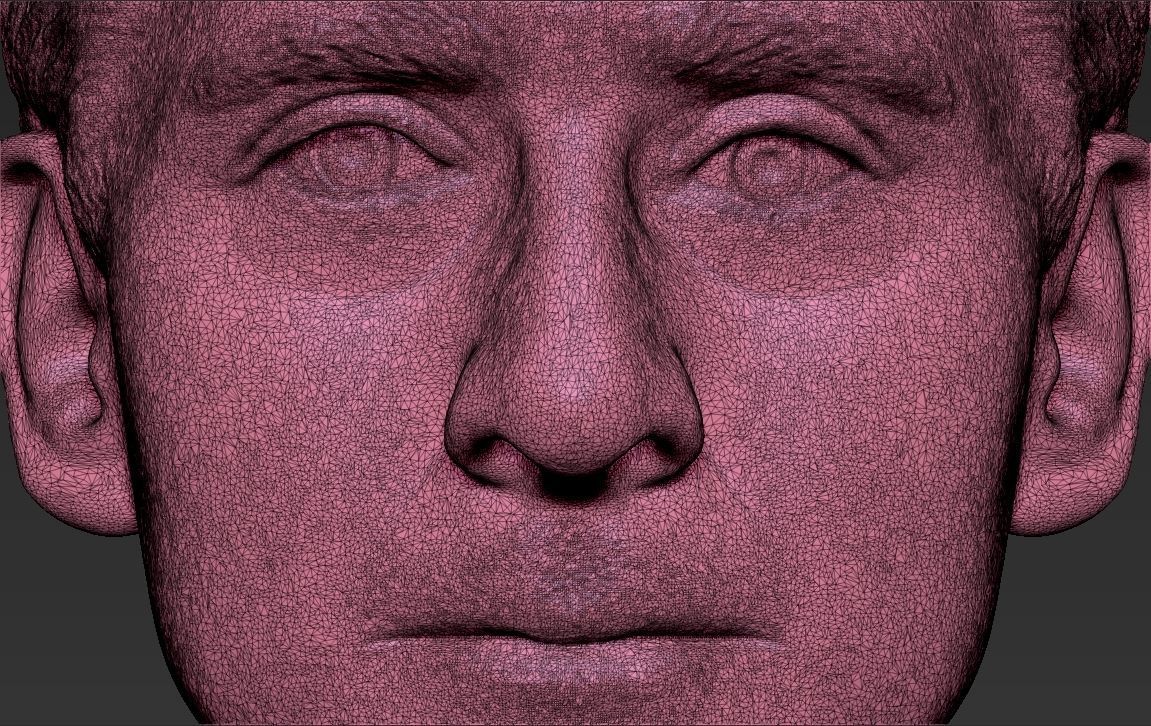 Michael Scott The Office bust ready for full color 3D printing 3D print model_49