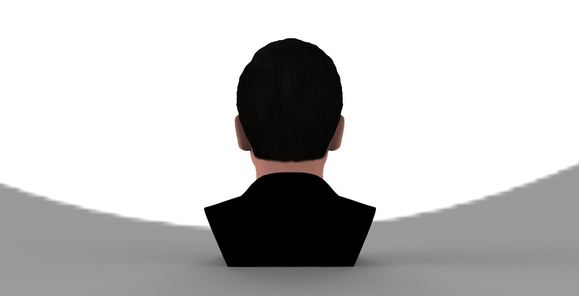 Michael Scott The Office bust ready for full color 3D printing 3D print model_5