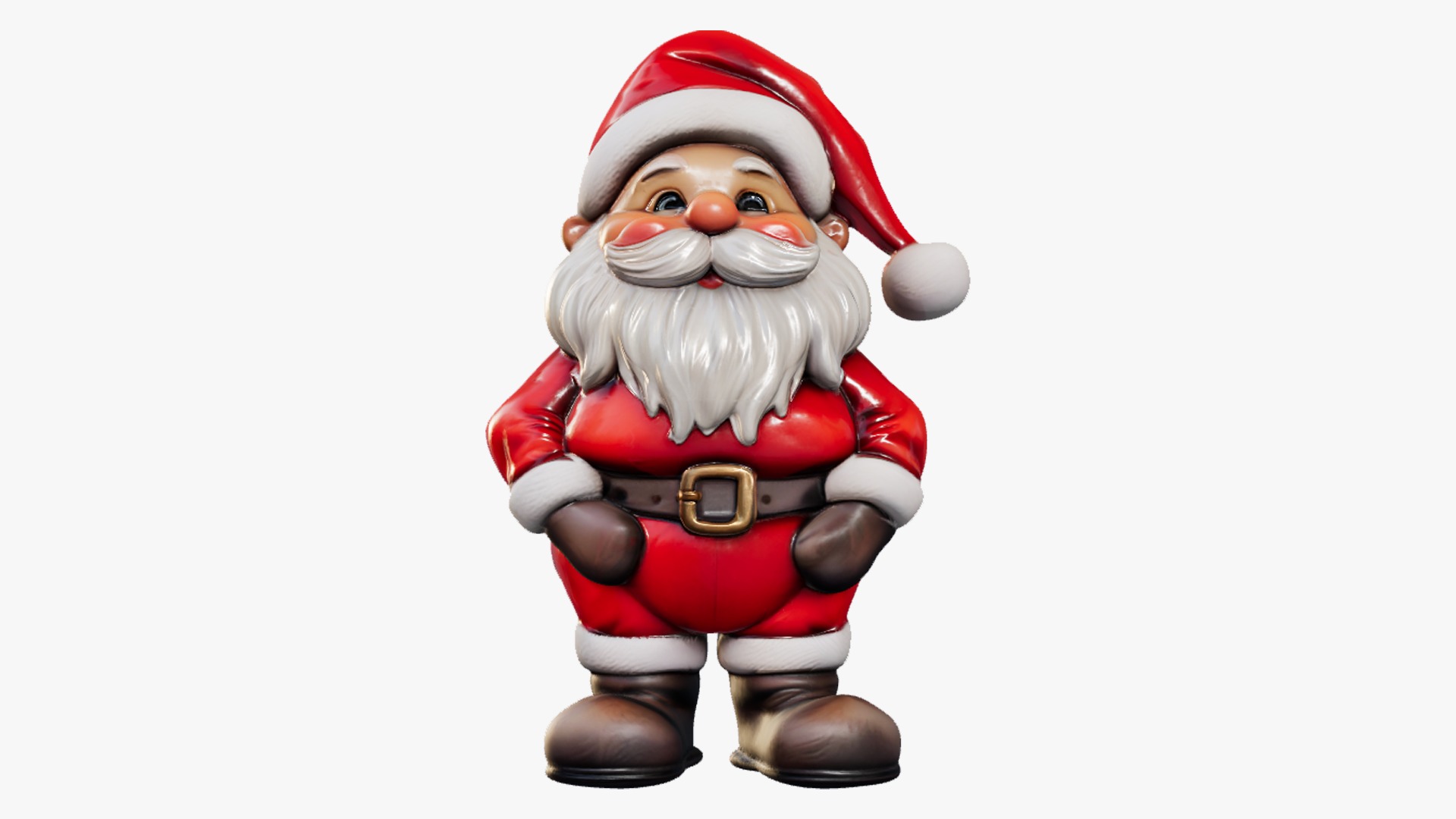 Santa Christmas 3d model printable   3D print model_1
