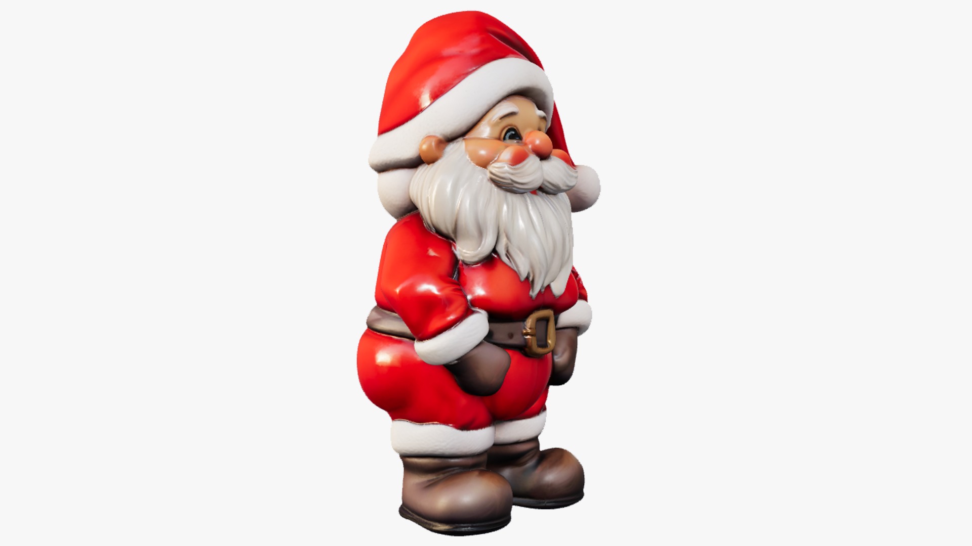 Santa Christmas 3d model printable   3D print model_2