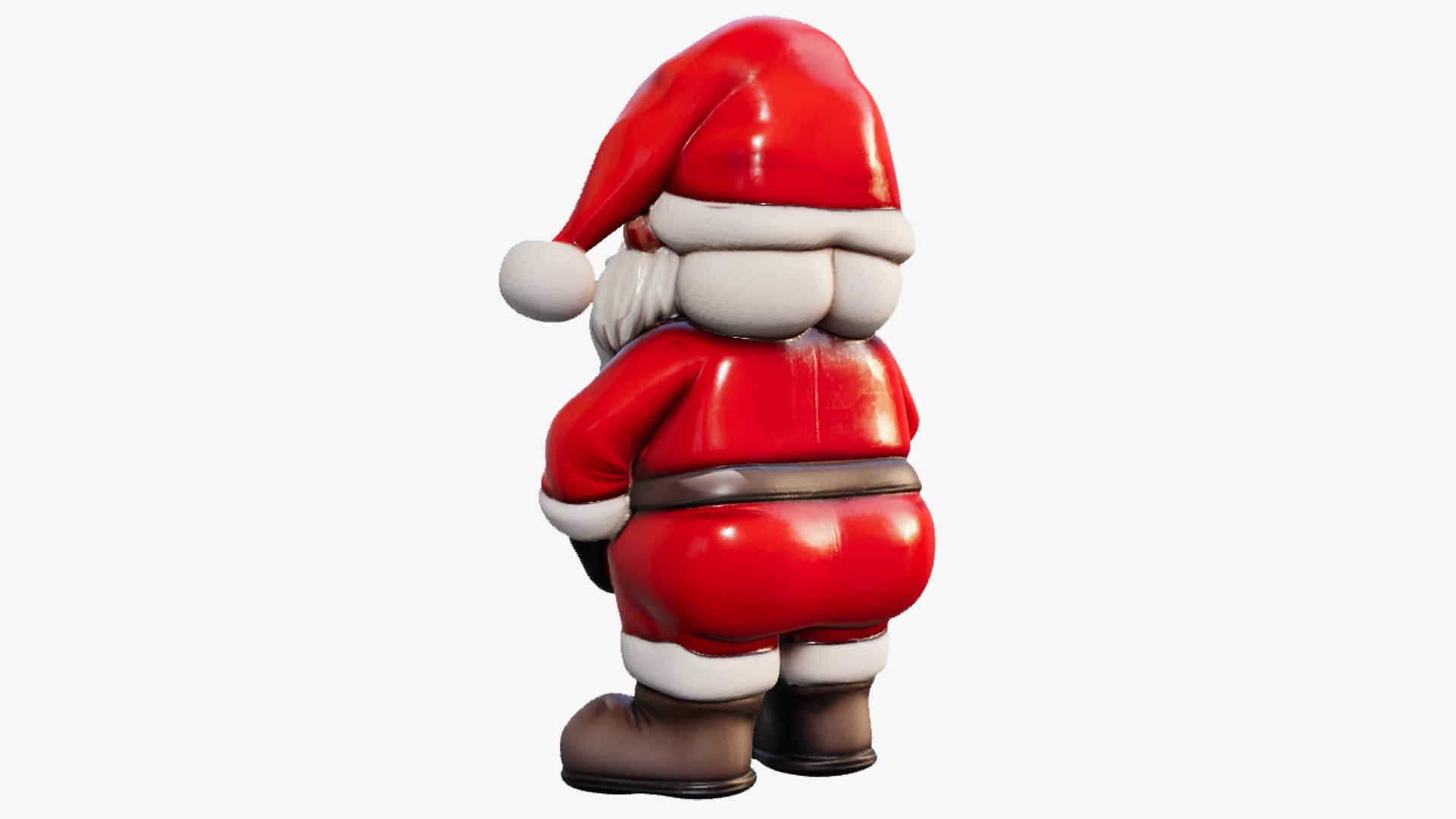Santa Christmas 3d model printable   3D print model_3