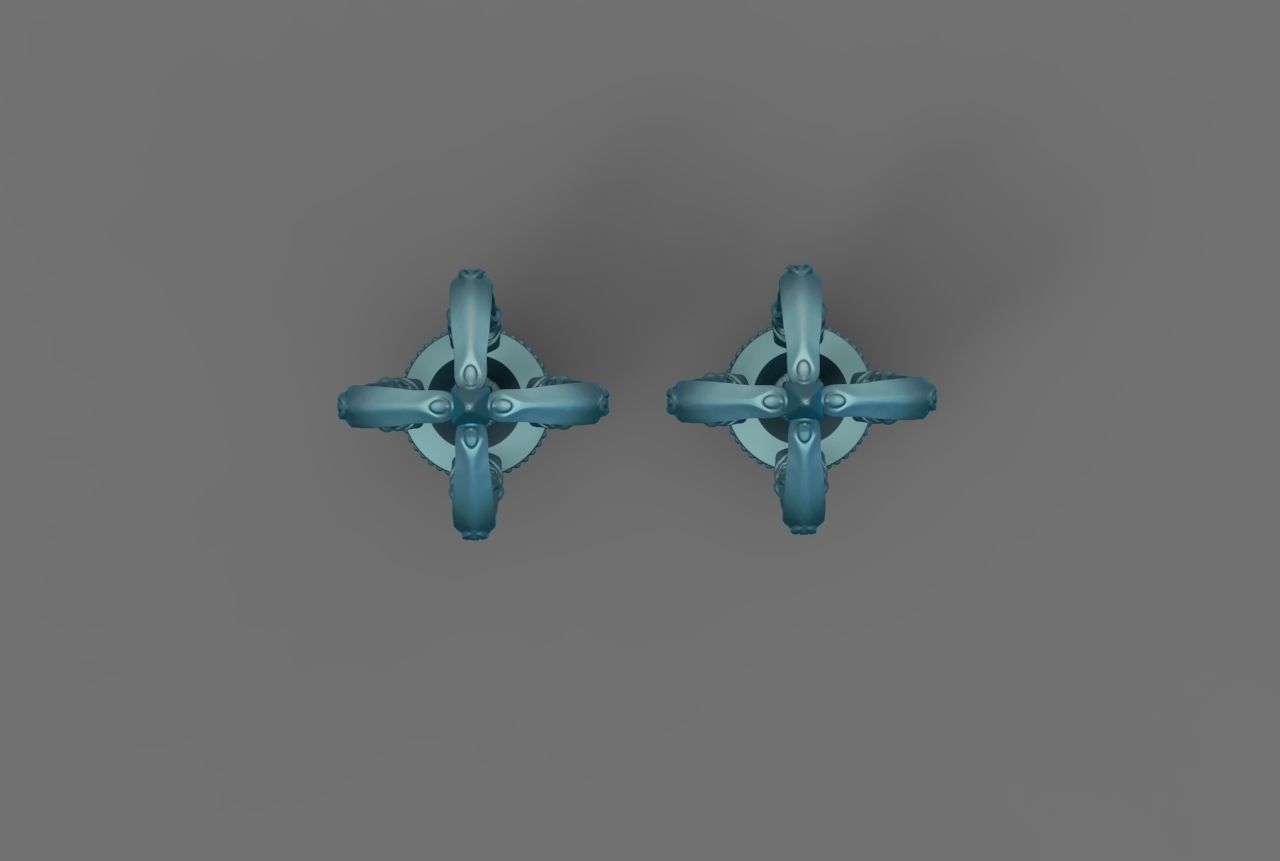 A Tibetan vajra Dorje 3D print model_7