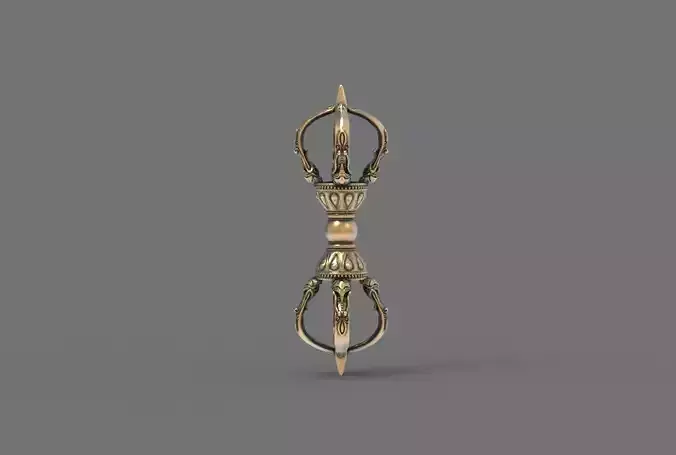 A Tibetan vajra Dorje