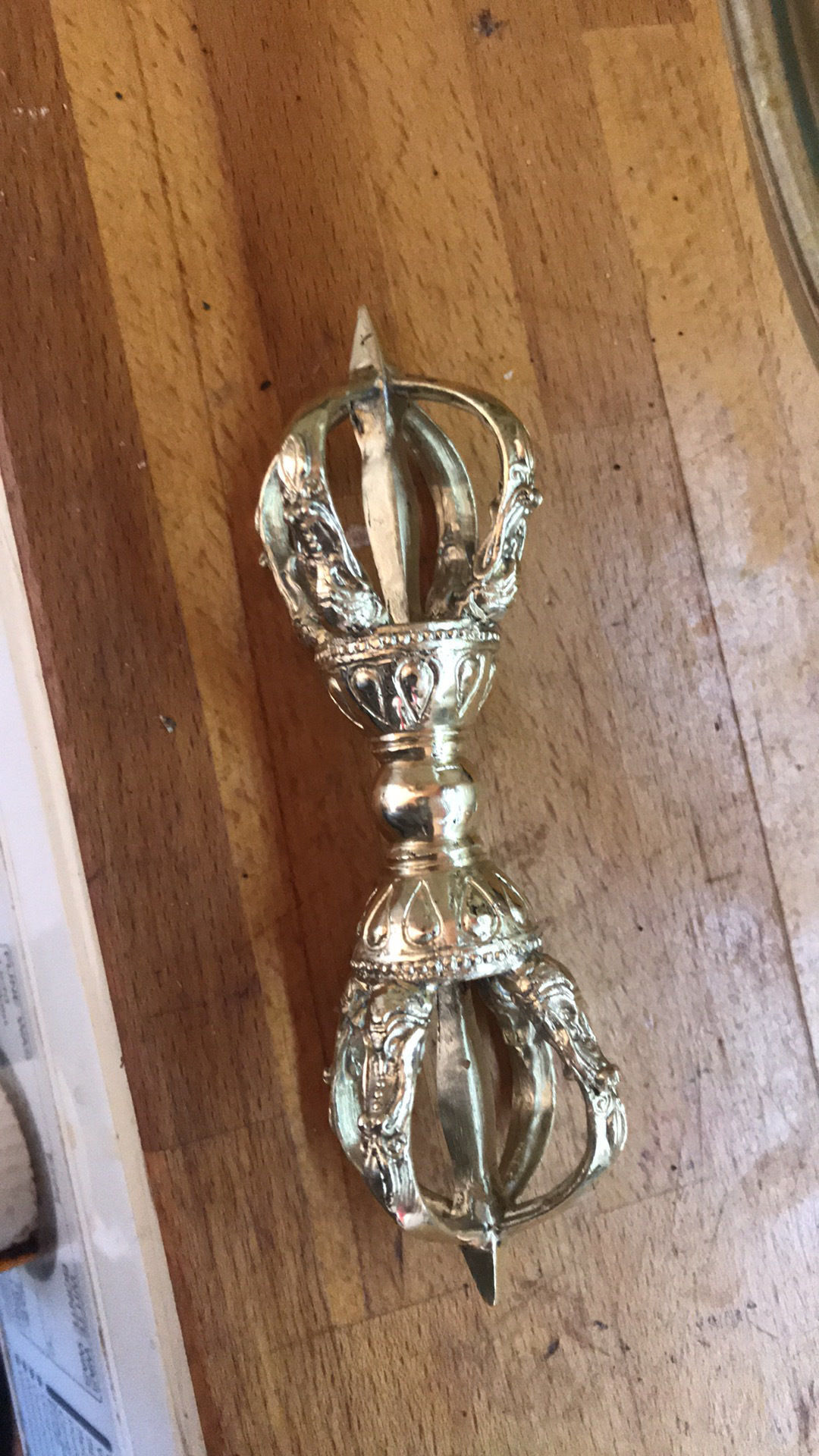 A Tibetan vajra Dorje 3D print model_9