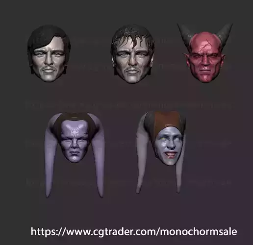 Figure Head custom 2 3D print model