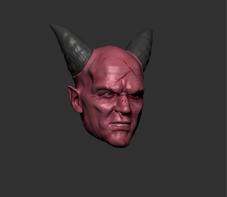 Figure Head custom 2 3D print model_12