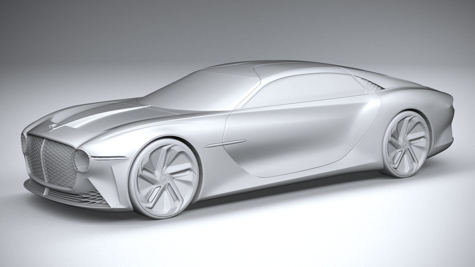Bentley EXP 100 GT Concept 2019 3D model_19