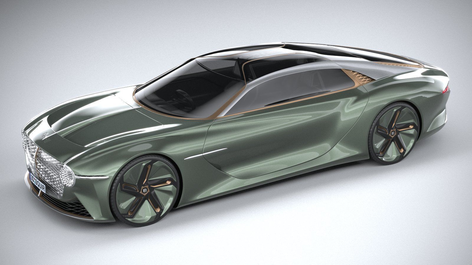 Bentley EXP 100 GT Concept 2019 3D model_7