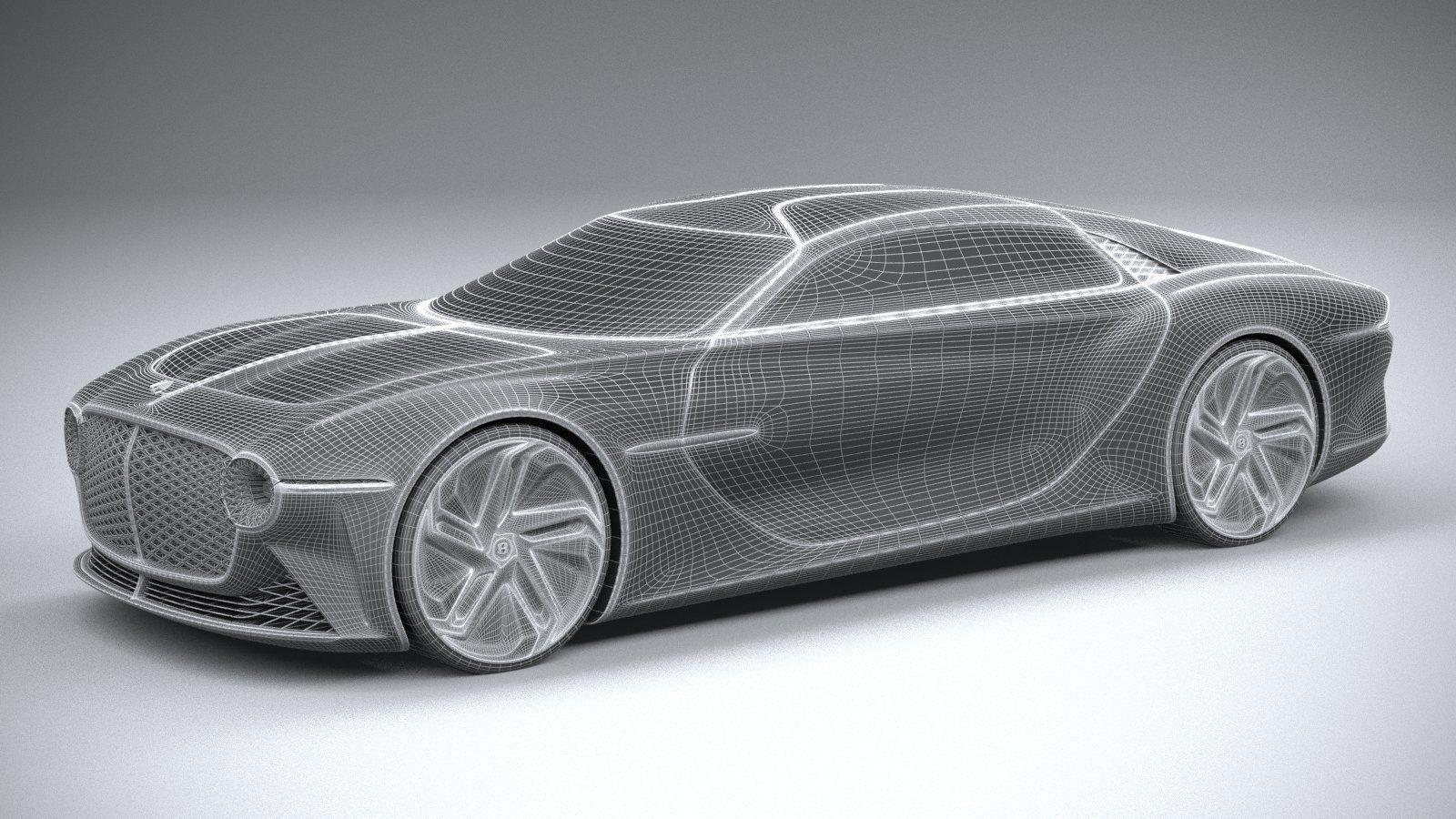 Bentley EXP 100 GT Concept 2019 3D model_26