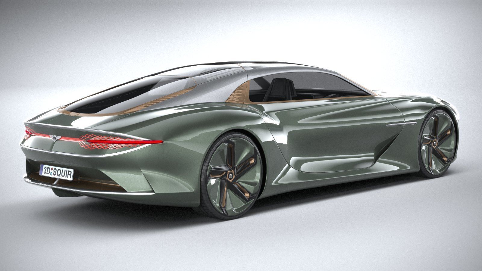 Bentley EXP 100 GT Concept 2019 3D model_17