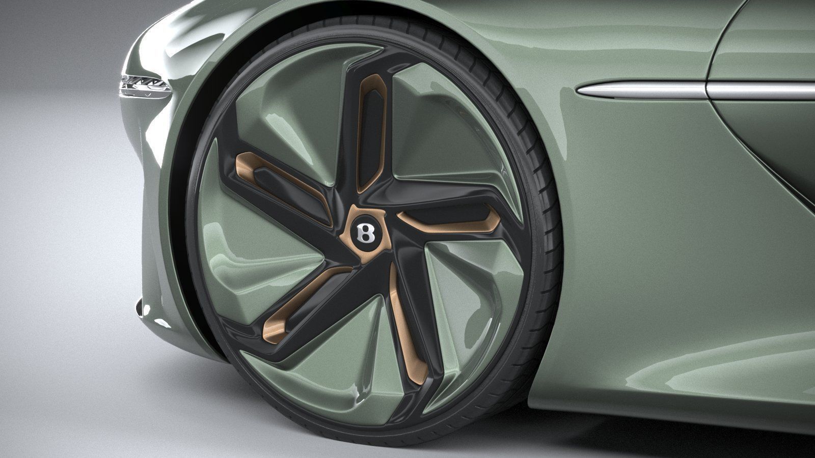 Bentley EXP 100 GT Concept 2019 3D model_16