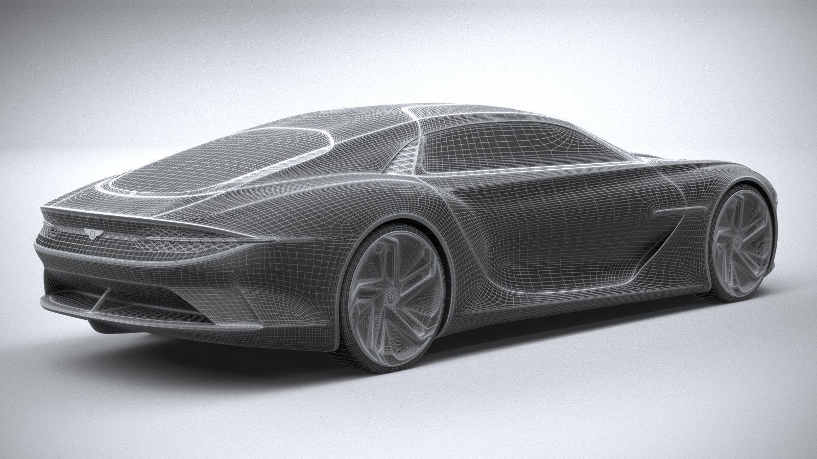Bentley EXP 100 GT Concept 2019 3D model_27