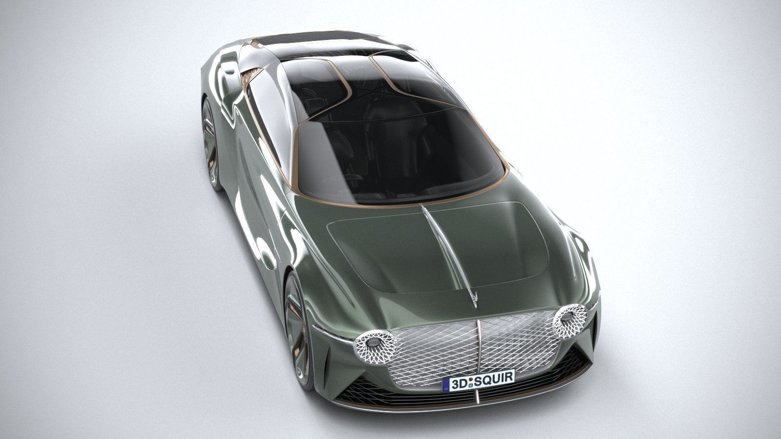 Bentley EXP 100 GT Concept 2019 3D model_12